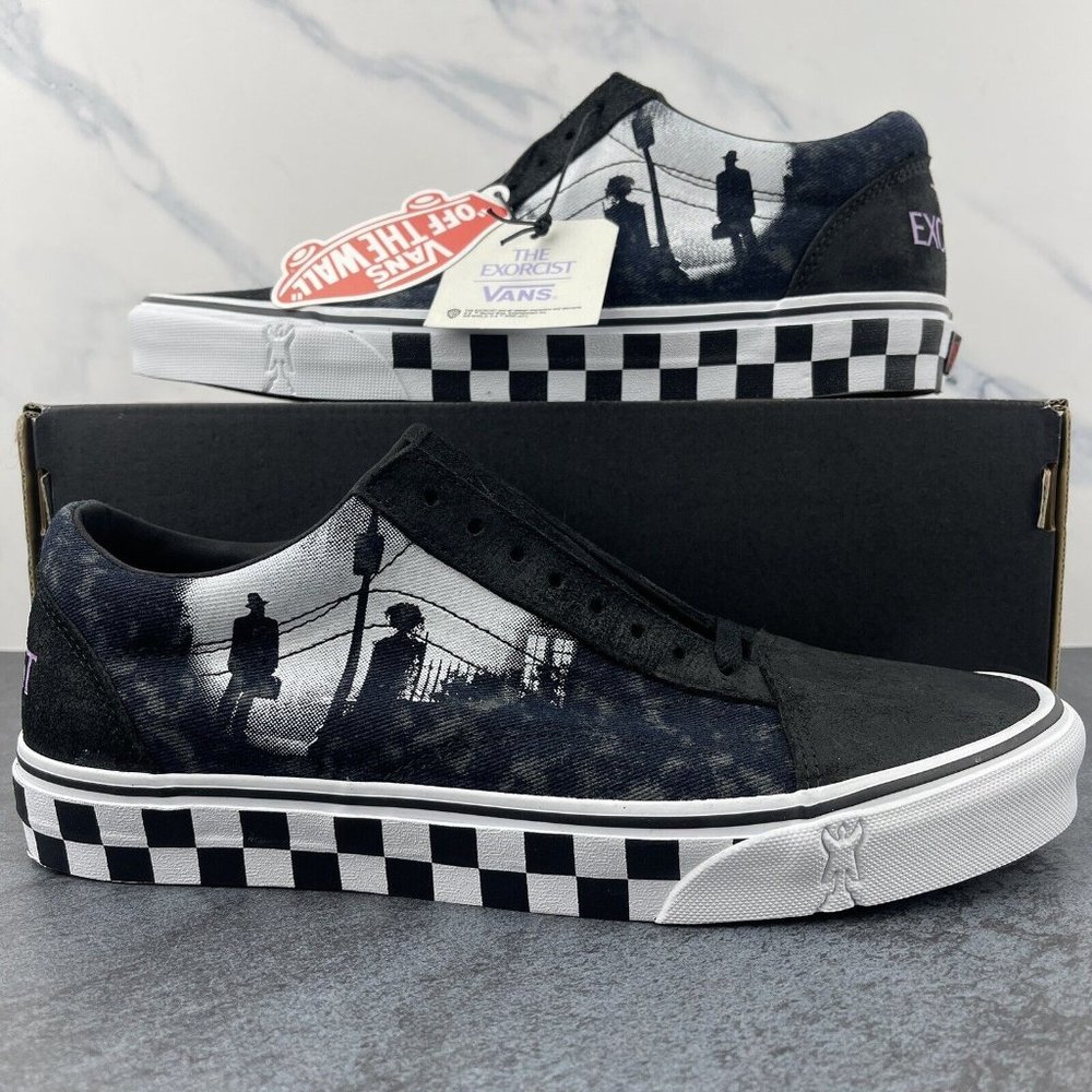 Vans House of Terror Shoes Size 10.5 Mens The Exorcist‎ Womens 12 Off The Wall